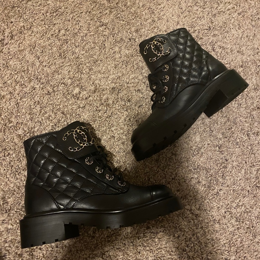 Chanel boots 100% Authentic
